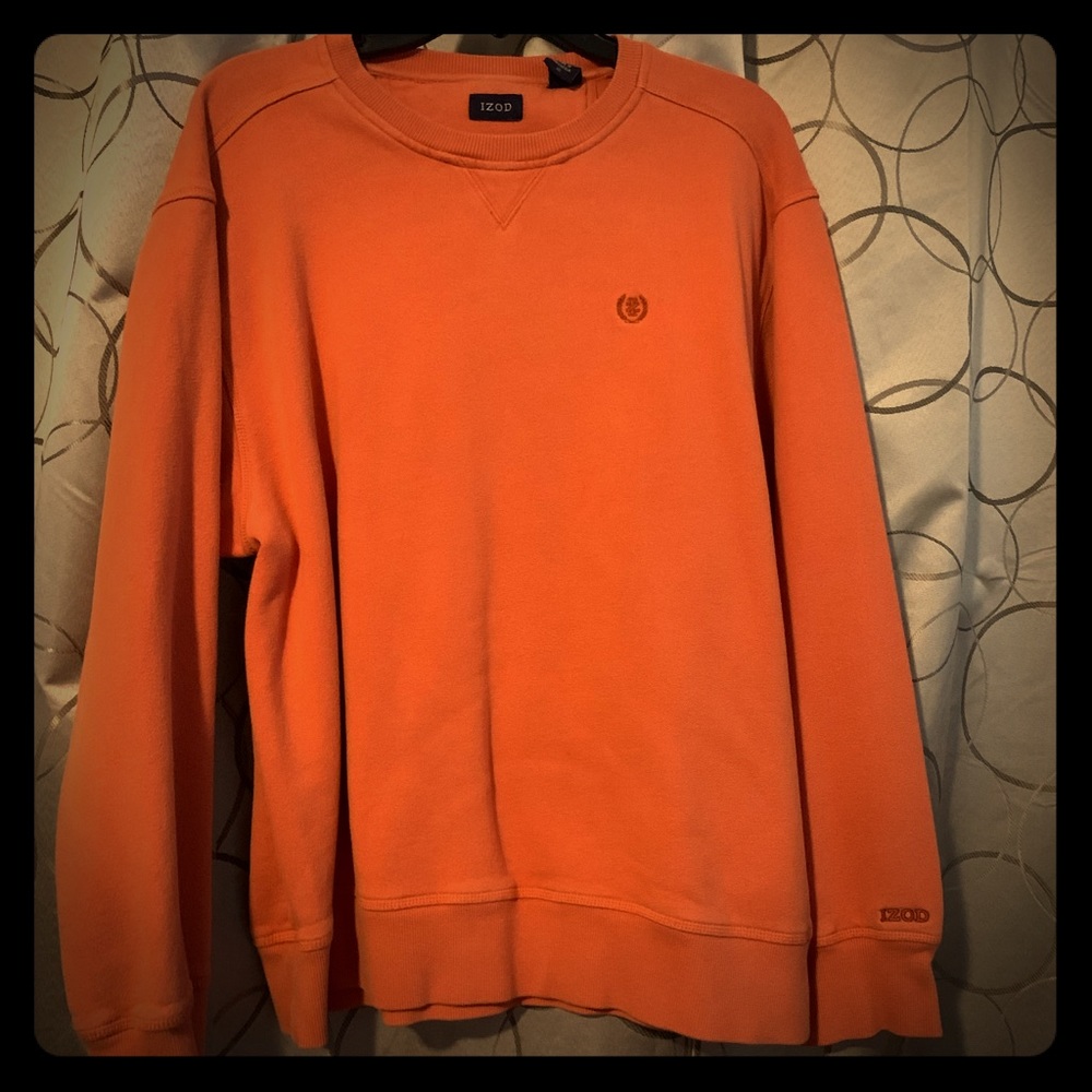 Izod Orange Sweatshirt